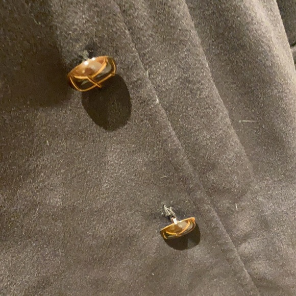 Pinkyotto Cropped Brown Soft Collared Pea Coat 🧥 - Picture 6 of 10